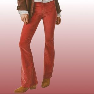 Free People We The Free Pull On Corduroy Flares.